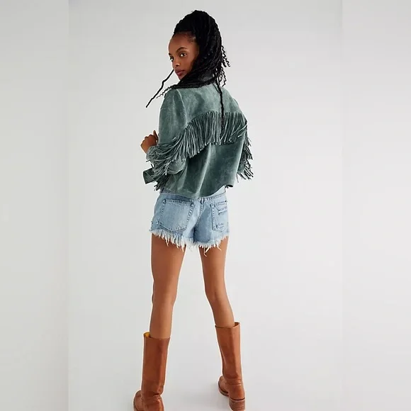 NWT! Free People x Blank NYC Twist & Shout Vegan Jacket Sz XS - Picture 3 of 3